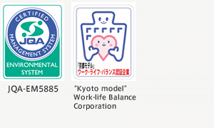 ISO14001(JQA-EM5885),Kyoto model Work-life Balance Corporation